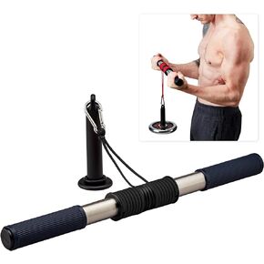 GD Wrist Roller V.W Forearm Blaster Trainer Arm Strength Training Fitness Equipment Anti-Slip for Home Gym