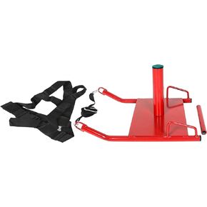 ECOTRIC Training Sled Padded Harness Trading Power Running Speed Sled Weighted Drag Sport Power Sled for Athletic Exercise and Speed Improvement