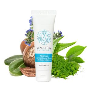 Amaira Advanced Scar Vanishing Cream with Marine Botanicals – Helps Reduce Skin Blemishes, Cellulite, Scarring & Stretch Marks on Sensitive Skin – Natural Plant-Based Formula (1oz) in Saudi Arabia