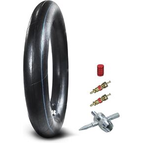80/100-12 2.75/3.00-12 Inner Tube for 110cc 125cc CRF50 CRF70 XR70 CRF110 KLX110 TTR90 TTR110 PW80 RM60 RM65 DRZ110 TaoTao DB14 SSR Apollo Coolster Dirt Pit Bike Motorcycle Heavy Duty 1 Pack