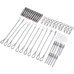 Chelhead Clutch Cover Pin Kit, Easy Belt Quick Release Belt Cover Tool X3 Clutch Cover Gasket Compatible with Can Am Maverick X3 2017 2018 2019 2020 2021 2022 2023 (Pack of 11)