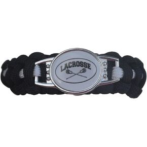 Infinity Collection Lacrosse Paracord Bracelet, Boy and Girls Lacrosse Jewelry, Lacrosse Gifts, Gift For Lacrosse Players, Teams, Lacrosse Accessories, Lacrosse Stuff, LAX Stick Bracelet