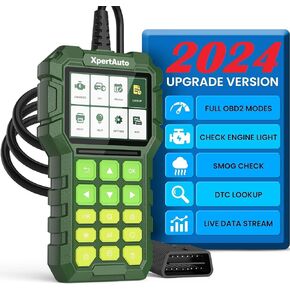 C303 OBD2 Scanner Live Data Professional Mechanic Universal OBDII Diagnostic Code Reader Tool for Clears Fault Code Check Engine Light
