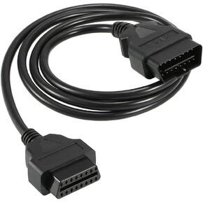 OBD2 Extension Cable 16pin Male to Female Diagnostic Extender Cable for OBD2 Scan Tool Compatible for All OBD2 Vehicles (5ft/1.5m)