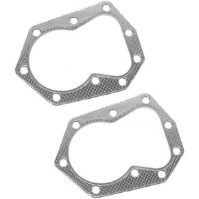 Replacement Engine head Gasket 465-328 Compatible with Gravely M12-M14 and K241-K321, Kohler M12-M14 and K241-K321 237658, 4704110, 47 041 10-s, 4704115, 47 041 15-S, 010803, 20051800 (Set of 2)