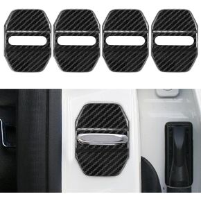 TOMALL 4pcs Car Door Lock Latches Cover Protector Compatible with Mercedes-Benz AMG (A S M C E CLS GL CLA GLE GLC) AMG GTA Accessories Stainless Steel Car Door Lock Sports Style Trim Decoration (Red)