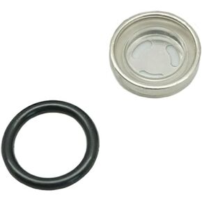 18mm Sight Glass Lens Gasket Repair Kit Motorcycle Front Rear Brake Clutch Master Cylinder