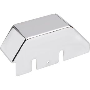 1pcs Rear Master Cylinder Cover For Harley Softail Fat Boy FLSTF Heritage Softail FLSTC FLST FLST FLSTS,Chrome