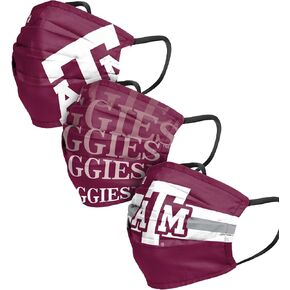 FOCO NCAA mens College Matchday Face Cover - Adult - 3 Pack in Kuwait