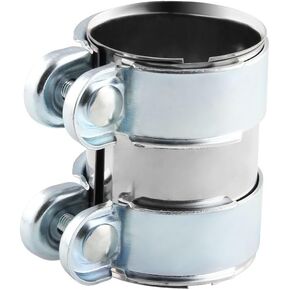 2" Joint Exhaust Band Clamp Stainless Steel Exhaust Clamp Pipe Connector 65 x 95mm