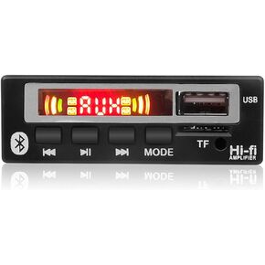12V MP3 Decoder Board USB TF 3.5mm AUX Bluetooth FM Radio V5.0 Wireless Receiver MP3 Player Audio Decode Board Lossless Audio Player