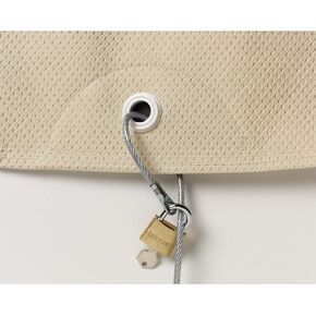 طقم قفل كابل غطاء السيارة Covercraft ZCBL، نحاسي