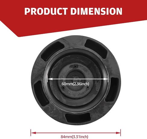 ATV/UTV Fuel Gas Cap, HAKA TOUGH Gas Tank Cap Cover for Polaris Sportsman General Ranger RZR 800 900 1000 & Can Am Maverick Defender,Replace OEM#5450389, 5433687, 7082037, 5439075, 513033816,1PCS in Saudi Arabia