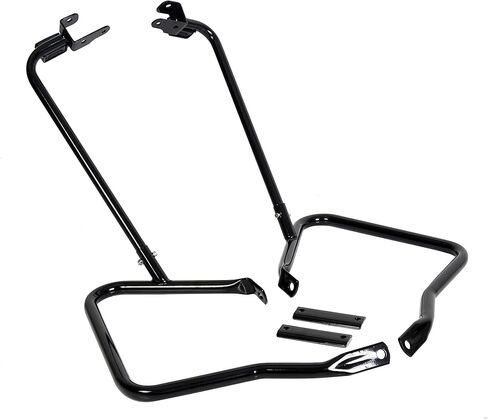 قضبان حماية لدعامة السرج متوافقة مع 2014-2023 Harley Touring Electra Glide Road Glide Street Glide Ultra Limited - أسود in Kuwait