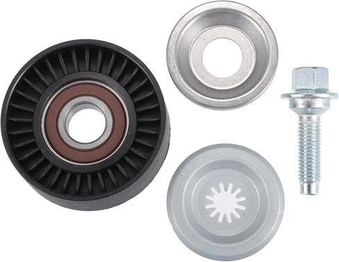 بكرة محرك ACROPIX لحزام المحرك مناسبة لسيارة Jeep Gladiator 2020-2021 رقم 4627039AA/4627041AA - عبوة من 4 قطع in Saudi Arabia