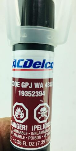 ACDelco GM Original Equipment 19367666 Black Meet Kettle (WA384A) طلاء أربعة في واحد - قلم 0.5 أونصة in Saudi Arabia