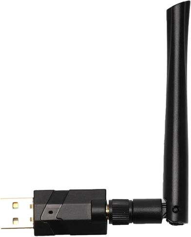 محول USB بلوتوث 5.1، مستقبل إرسال دونجل لاسلكي طويل المدى 200 متر لسماعات لوحة المفاتيح وماوس بلوتوث وسماعات الرأس والكمبيوتر المحمول والكمبيوتر المكتبي المتوافق مع Windows 7/8.1/10/11 in Kuwait