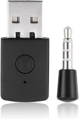 محول بلوتوث USB للكمبيوتر الشخصي، محول USB صغير محول بلوتوث 5.1 محول بلوتوث دونجل جهاز استقبال وإرسال محول بلوتوث لاسلكي لبلاي ستيشن 4 in Saudi Arabia