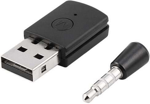 محول بلوتوث USB للكمبيوتر الشخصي، محول USB صغير محول بلوتوث 5.1 محول بلوتوث دونجل جهاز استقبال وإرسال محول بلوتوث لاسلكي لبلاي ستيشن 4 in Saudi Arabia