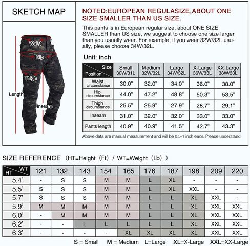 IDOGEAR Men's Tactical Pants, Ristop Cargo Pants, Water Resistant Work Pants, Lightweight Combat Pants, EDC Hiking Pants in Saudi Arabia