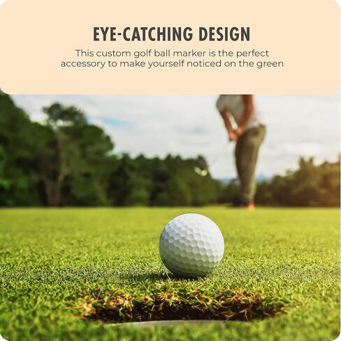 Middle Finger Golf Ball Marker – Premium Enamel Golf Accessories – 1.25" x 2mm Golf Ball Marker – Custom Designed – for Personalizing Your Golf Game in Kuwait