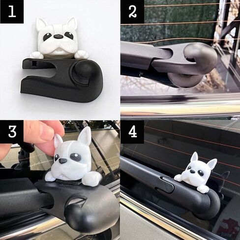 غطاء ذراع الممسحة الخلفية بشريط ديكو، بلاستيك أنيق بطباعة ثلاثية الأبعاد (eco PLA) - متوافق مع النحاس الصغير (F55، F56) in Kuwait