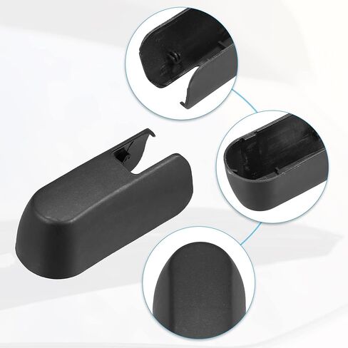 غطاء صامولة ذراع الممسحة الخلفية من ACROPIX مناسب لـ Acura MDX - عبوة من قطعة واحدة باللون الأسود in Kuwait