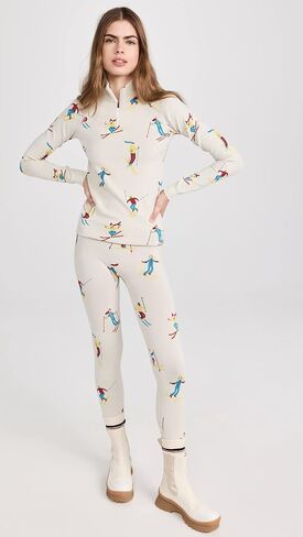 سترة علوية للسيدات من Sweaty Betty مصنوعة من قماش الجاكار للتزلج in Saudi Arabia