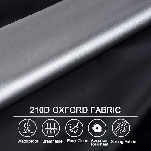 kayme 4 Passenger Golf Cart Cover, Heavy Duty Outdoor Cover for Ez Go Club Car Yamaha Golf Carts, Waterproof Sunproof Dustproof (Up to 112 Inch) in Saudi Arabia