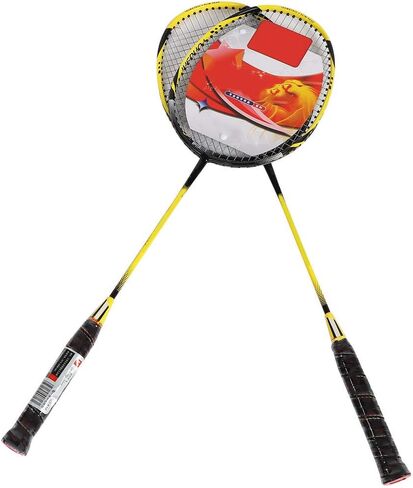 مضرب كرة الريشة، مجموعة كرة الريشة، مجموعات كرة الريشة للساحات الخلفية، مجموعة من قطعتين احترافيتين من الألومنيوم قطعة واحدة مضرب كرة الريشة مضرب كرة الريشة مع حقيبة مضرب لتدريب المبتدئين in Kuwait