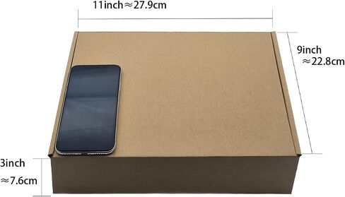 7x6x3 inch Shipping Boxes Pack of 25，Livejun Brown Corrugated Cardboard Box Mailer Boxes for Packaging Small Business Shipping，Boxes for Birthday Wedding Party Gift Giving (7 x 6 x 3) in Saudi Arabia