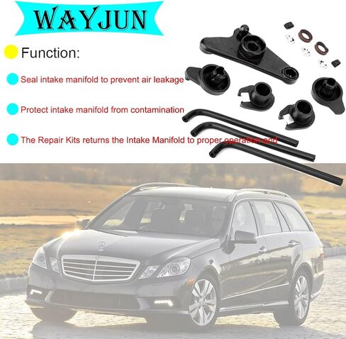 2721402401 Intake Engine Manifold Air Flap Adjuster Repair Kit Compatible for M272 C300 E350 Engine in Saudi Arabia