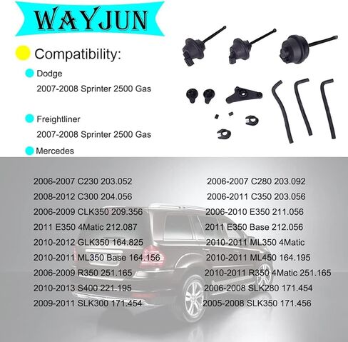 2721402401 Intake Engine Manifold Air Flap Adjuster Repair Kit Compatible for M272 C300 E350 Engine in Saudi Arabia