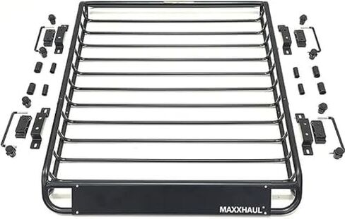 حقيبة شحن عالمية على سطح السيارة من MaxxHaul 50719 لجميع المركبات مع أو بدون حامل، 15 قدم مكعب، مقاومة للماء in Saudi Arabia