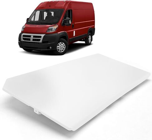 غطاء غطاء باب تعبئة الوقود باللون الأبيض متوافق مع Ram ProMaster 1500 2500 3500 2014 2015 2016 2017 2018 2019 2020 2021، يستبدل 5XP08GW7AC in Saudi Arabia
