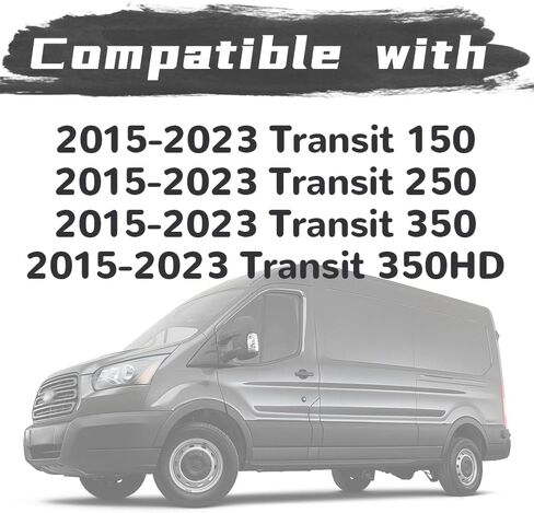 مناسب لـ Ford Transit Fuel Door Cvoer، مناسب لـ 2015 2016 2017 2018 2019 2020 2021 2022 2023 Transit 150 250 350 ملحقات غطاء باب حشو الوقود، استبدال CK4Z-5427936-A 926-047 in Kuwait