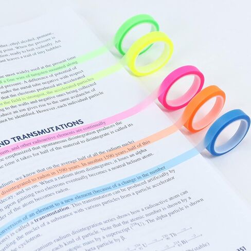 علامات تبويب علامات صفحة Buqoo، علامات تبويب ملونة لزجة، شرائط تمييز صغيرة شفافة لصفحات الحيوانات الأليفة، ملصقات ملاحظات 3600 ورقة للكتب واللوازم المكتبية والمدرسية in Kuwait