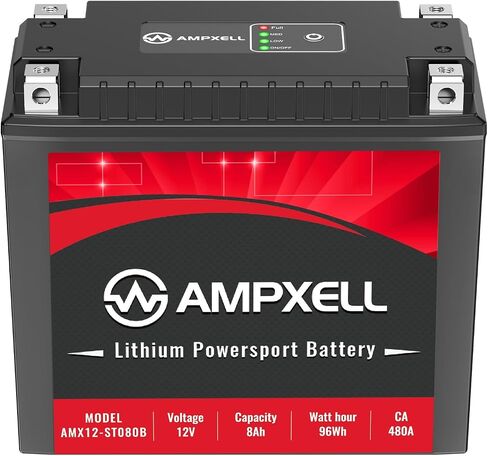 YTX4L-BS/YTX5L-BS بطارية ليثيوم للدراجات النارية 12V 150A 2.5Ah استبدال بطارية YTZ5S Powersport، دراجة نارية، ATV، UTV، سكوتر، 4 ويلر وبطارية مولد إلخ. in Saudi Arabia