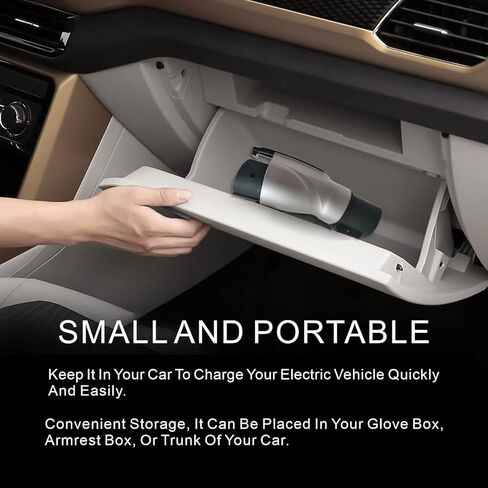 محول شحن Voila Reve Tesla إلى J1772 EVs، بحد أقصى 48 أمبير/250 فولت تيار متردد in Kuwait