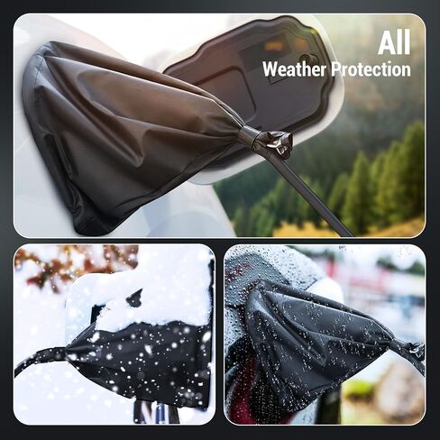 Tera Electric Vehicle (EV) Charger Cover: Electric Car Charging Port Cover Outdoor Indoor Waterproof Dustproof Winter Rain Snow All Weather Protection Magnetic Attachment for Steel Body EVs in Saudi Arabia