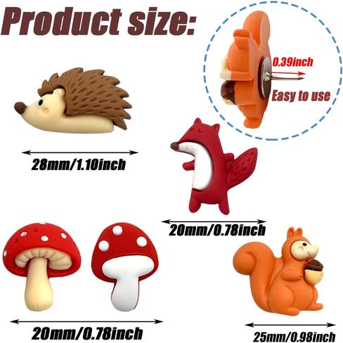 25 pcs Creative Push Pins Whiteboard Cork Board Paper Bulletin Board Photo Wall Map Note Memo Small Drawing Pin Office Decoration Accessories in Saudi Arabia