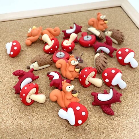 25 pcs Creative Push Pins Whiteboard Cork Board Paper Bulletin Board Photo Wall Map Note Memo Small Drawing Pin Office Decoration Accessories in Saudi Arabia