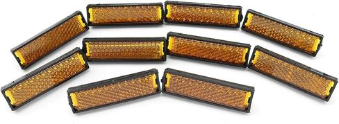 عاكس دواسة Magic&Shell 10 قطع من دواسة التحذير للسلامة الليلية، ملحقات الدراجة العاكسة للدراجات الجبلية على الطرق in Kuwait