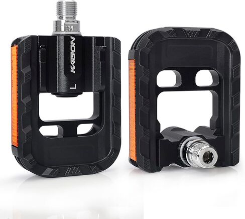 KABON Folding Bike Pedals, Bicycle Foldable Pedals with Aluminum, Universal 9/16 inch Non-Slip Cycling Pedals for Folding Bike, BMX Bike, Road Bike, Mountain Bike MTB in Saudi Arabia