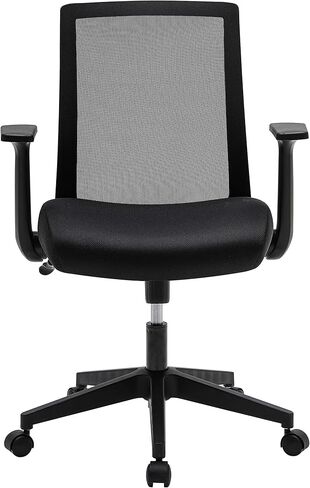 Office Chair, Mesh Back Desk Chair, Swivel Ergonomic Computer Chair with Flip-Up Arms and Adjustable Height (Light Blue) in Kuwait