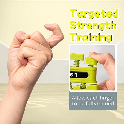 Grip Strength Trainer, Finger Strength Trainer for Grip Strength Training for Fingers, Wrists, and Hands for Home, Office, Gym, Climbing, Athletes, Musicians, and Therapy in Saudi Arabia