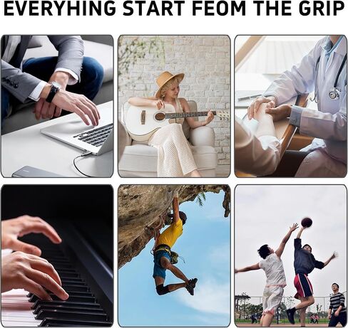 Grip Strength Trainer, Finger Strength Trainer for Grip Strength Training for Fingers, Wrists, and Hands for Home, Office, Gym, Climbing, Athletes, Musicians, and Therapy in Saudi Arabia