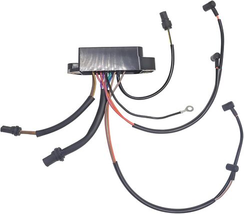 Angrebuild Switch Box CDI Power Pack، استبدال حزمة الطاقة CDI الخارجية 18‑5770 0583773 0584028 0584027 0584029 585260 585224، لـ Evinrude Johnson، المحرك V4 1989‑1998 85 88 90 100 110 112 115HP in Saudi Arabia