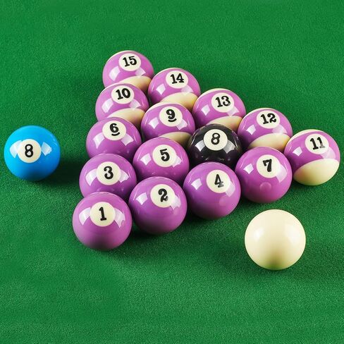 كرات البلياردو كرات حمام السباحة 2-1/4 بوصة كرات طاولة البلياردو in Kuwait