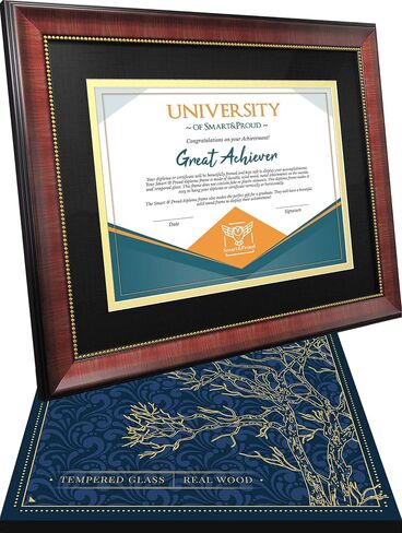Black Mat Diploma Frame in Saudi Arabia